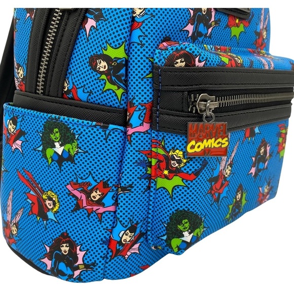 NWT Loungefly Exclusive Women of Marvel Bag - Hard Tag - Picture 4 of 6